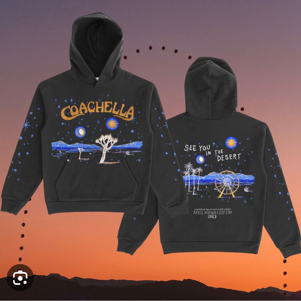 coachella 2023 see you in the desert hoodie